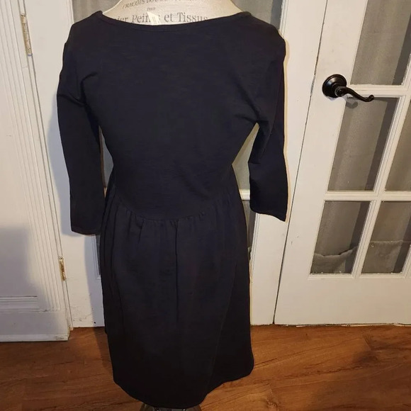 NWT Matilda Jane Womens Black Knit Long Sleeve Dress Small New - Picture 2 of 3